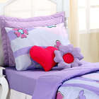 Kit Edredom Solteiro Estampado Talismã 5 Peças Com Almofadas