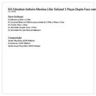 Kit Edredom Solteiro Estampado Talismã 5 Peças Com Almofadas