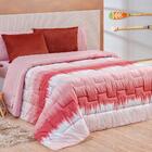 Kit Edredom Yaris Queen Percal 180 Fios Dupla Face 3 Peças -