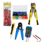 Kit Eletricista Completo Conjunto Profissional Alicates Termi