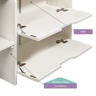 Kit Elevação Para Cama Malta Casatema Madeiraoriginals Branco