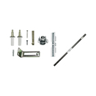 Kit Embutir para Porta Camarão 1mx2,5cm Alumínio Pintado