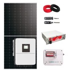 Kit Energia Solar 491kwh/mês Híbrido Deye 220v E Bateria De L
