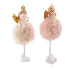 Kit Enfeite Anjos Sortidos Multicolorido 19x7cm Cromus