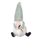 Kit Enfeite para Árvore de Natal Gnomos Sortidos Colorido 6 Peças 13x6cm Cromus