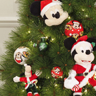 Kit Enfeite Bola de Natal Plástico Multicolorido 6x6x6cm Cromus 6 Peças