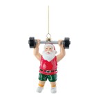 Kit Enfeite de Natal Candy Vermelho e Branco 2 Peças 13x9x9cm Cromus