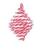 Kit Enfeite de Natal Estrela Vermelho 10x10cm 6 Peças Cromus