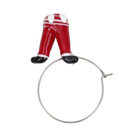 Kit Enfeite Marca Taças Vidro Multicolorido 5x3x0,005cm Cromus 6 Peças