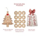 Kit Enfeites De Natal Para Árvore E Porta