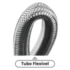 Kit Engate Flexivel Rabicho Inox Fêmea X Fêmea 30cm