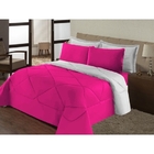 Kit Enxoval Com Edredom Casal Queen 6 Pçs Dupla Face Branco E