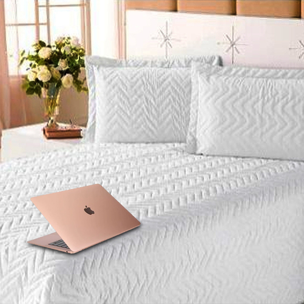 Kit Enxoval Com Edredom Clean 3pçs Para Cama Casal Queen  Cas