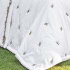 Kit Enxoval Queen Bordado 200 Fios Mondrean Branco Vilela Enx