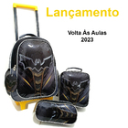 Kit Escolar Infantil Bat Dl1379k