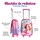 Kit Escolar Mochila Estojo Lancheira Térmica Infantil Menina