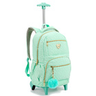 Kit Escolar Para Meninas Com Mochila De Rodinhas  Lancheira E