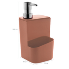 Kit Escorredor De Talheres E Dispenser Para Detergente Esponj