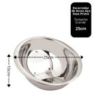 Kit Escorredores Multiuso Aço Inox Lavador De Arroz, Macarrão