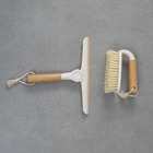 Kit Escova De Limpeza Multiuso E Rodo De Pia Dobrável Com Cab