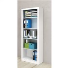 Kit Escritório 6 Peças Com Mesa Para Escritório Em L, Balcão,