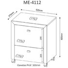 Kit Escritório 6 Peças Com Mesa Para Escritório Em L, Balcão,