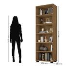 Kit Escritório Com 2 Livreiros Portas Grandes Office Freijó -