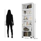 Kit Escritório Com 3 Livreiros Office Branco - Fdecor