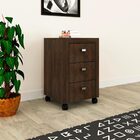 Kit Escritório Completo Com Mesa Em L Armário E Gaveteiro  Rú