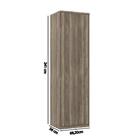 Kit Escritório Modulado Doce Vida Com 2 Mesas - Castanhos