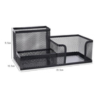 Kit Escritorio Organizaçao 4 Itens Bandeja Dupla Porta Caneta