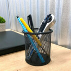 Kit Escritorio Organizador Bandeja Dupla Porta Lapis Trabalho