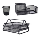 Kit Escritorio Organizador Bandeja Dupla Porta Lapis Trabalho