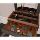 Kit Escrivaninha / Penteadeira Austrália + Banqueta Pés Luiz