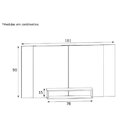 Kit Escrivaninha Com 1 Gaveta E Painel Extensível Para Tv Até