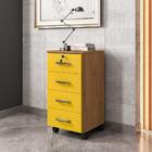 Kit Escrivaninha De Canto E Estante Ruth Freijó