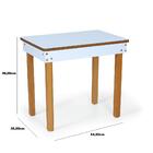 Kit Escrivaninha Infantil Lola Com Cadeira Infantil Manu - Az