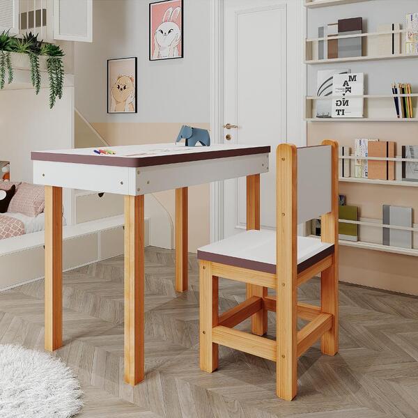 Kit Escrivaninha Infantil Lola Com Cadeira Infantil Manu - Br