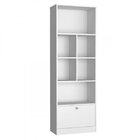 Kit Escrivaninha Livreiro 6 Nichos 1 Porta B30