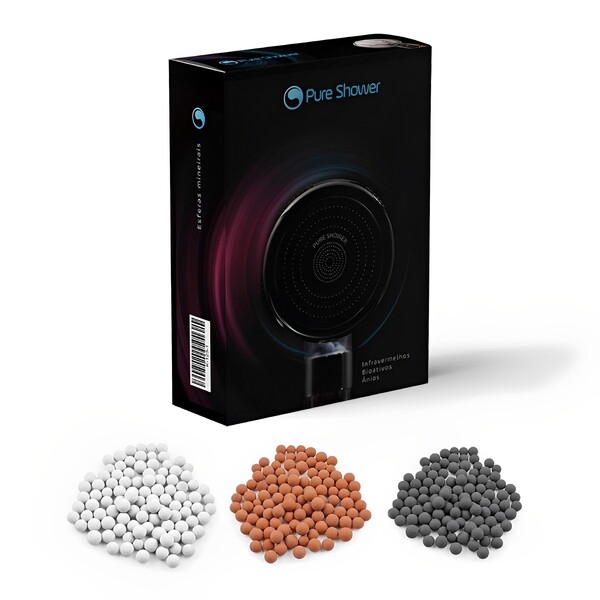 Kit Esferas Minerais para Reposição Home B Pure Shower