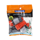 Kit Esguicho Plástico 1 Jato Laranja Tramontina