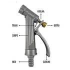 Kit Esguicho Tradicional De Metal (completo) Garden