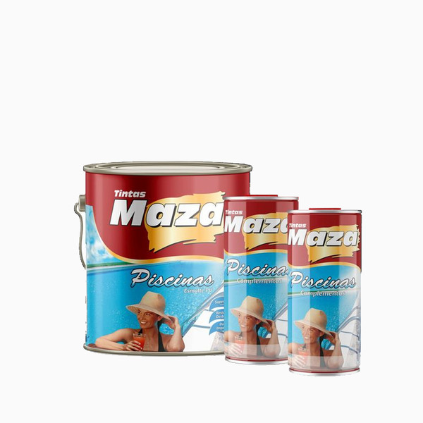 Kit Esmalte Pu Branco Piscina 3x1 4 5l Maza Leroy Merlin