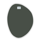 Kit Espelho Decorativo Orgânico Branco 58x70 E 43x58 Cm