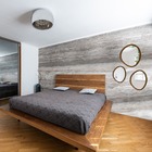 Kit Espelho Decorativo Orgânico Freijó 29x44cm, 43x58cm E 58x