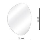 Kit Espelho Decorativo Orgânico Lapidado 52x38 E 66x52 Cm