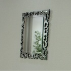 Kit Espelho Decorativo Veneziano 3869 E 3802 Prata