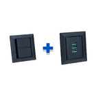 Kit Espelhos De Tomadas Duplo Chanf 3 Usb 5.2a 2 Interrup Cin