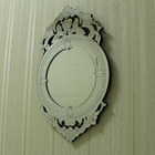 Kit Espelhos Decorativos Venezianos  Pegui Bergamo 6 Peças Pr