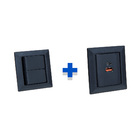 Kit Espelhos Tomadas Duplo Chanf 2 Usb 9.0a 1 Interruptor Cin